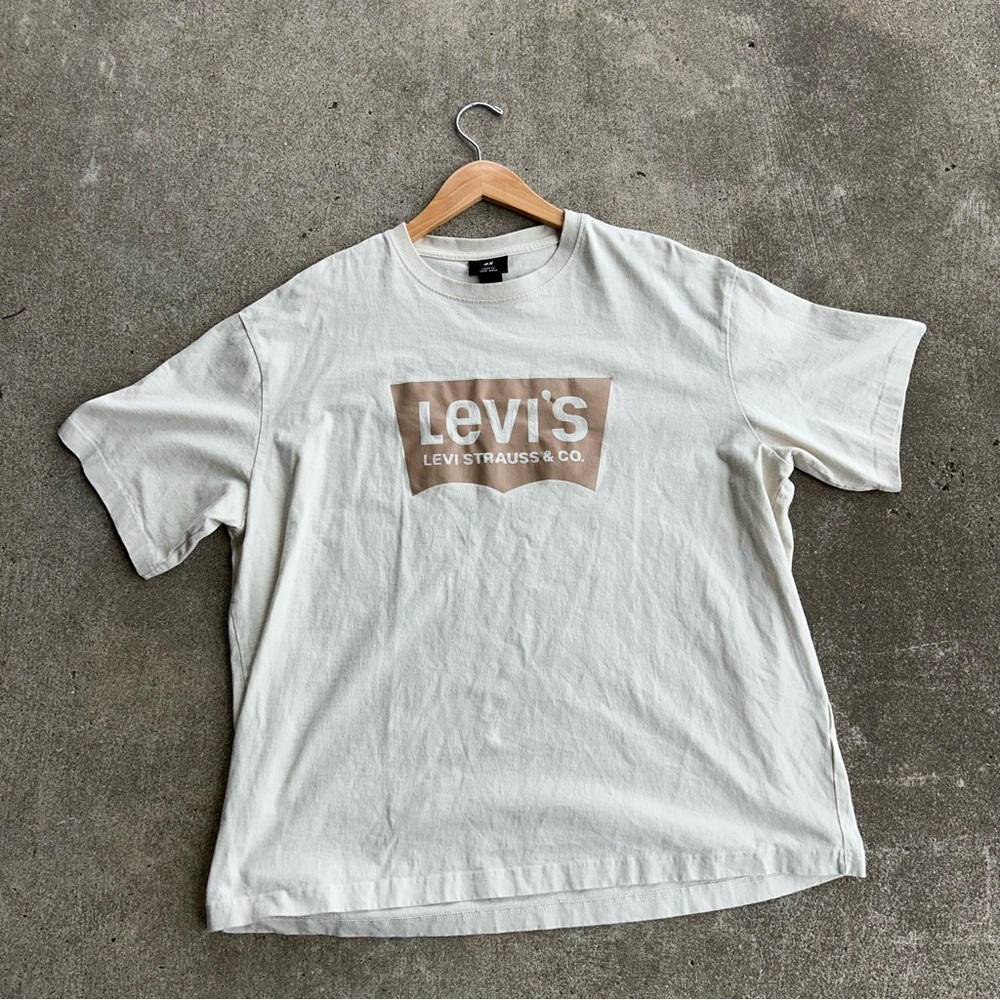Levi's H&M Loose Fit Tee Shirt Men’s XXL Heavy Cotton